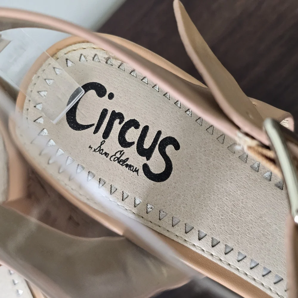 Circus By Sam Edelman Raquel Cork Wedge Sandals Women's Size 10M - Picture 7 of 12